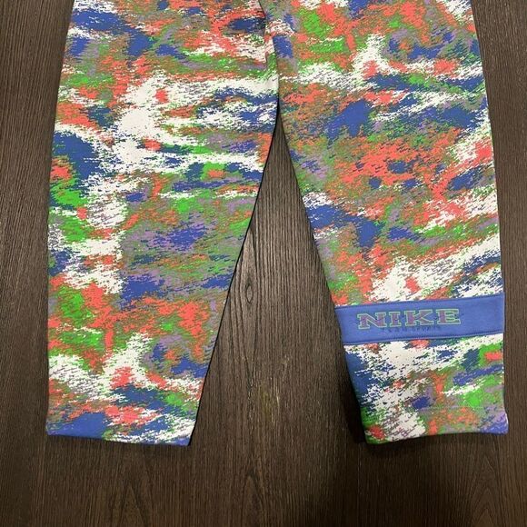 NWOT Nike Women's Sportswear Essential Fleece Gel Curve Pants Multi-Color - Picture 4 of 12